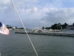 Stage Croisère Concarneau 2007 - Bénodet, port Sainte-Marine